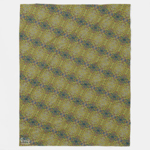 Texture #5 from the work Pineapple. SERIES Fleece Blanket