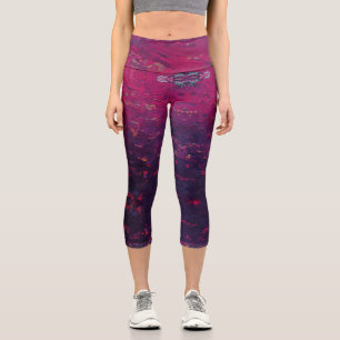 Texture #5 from the work The Sunset Capri Leggings