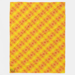 Texture #61 from the work Nuit Fleece Blanket