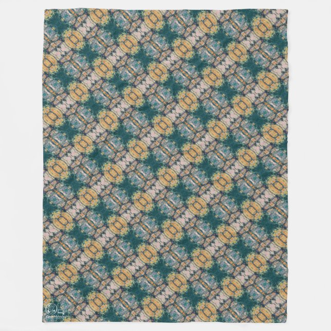 Texture #6 from work The Rock Fleece Blanket (Front)