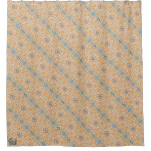 Texture #6 Work Dawn Shower Curtain