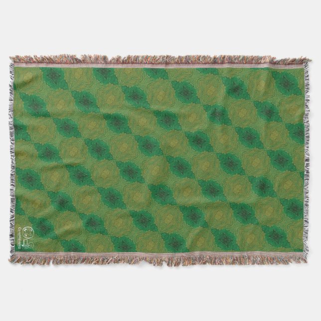 Texture #70 from the work Nuit Throw Blanket (Front)