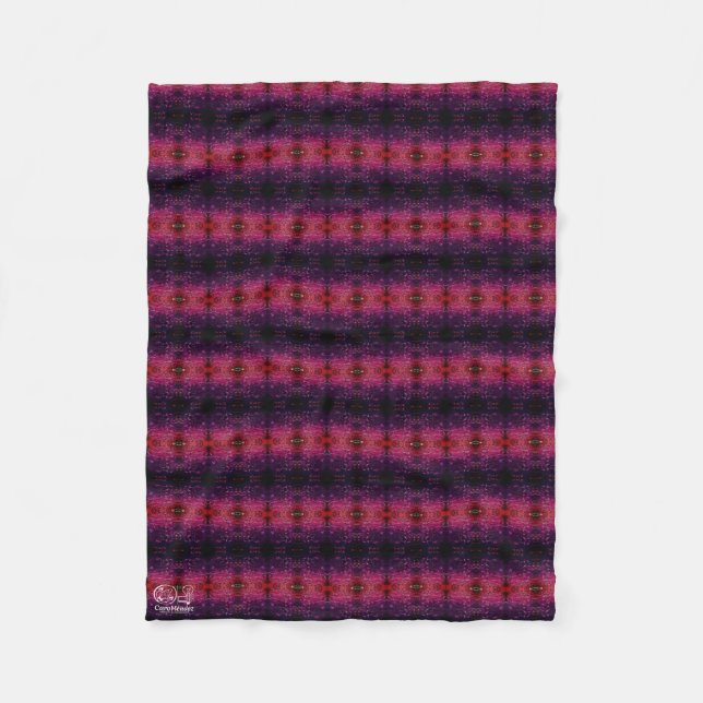 Texture #8.0 from the work The Setting of the Sun Fleece Blanket (Front)