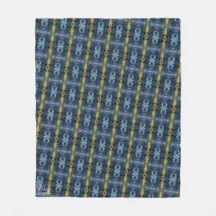 Texture #8 from the work Maritimo Fleece Blanket