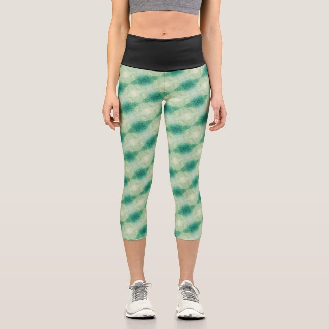 Texture #8 from the work Nuit Capri Leggings (Front)