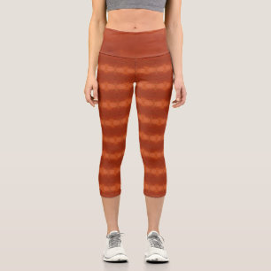 Texture #9 from the work Fantasy and Reality Capri Leggings