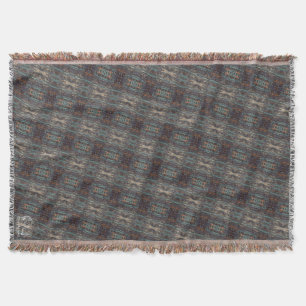 Texture #9 from work The rock Throw Blanket