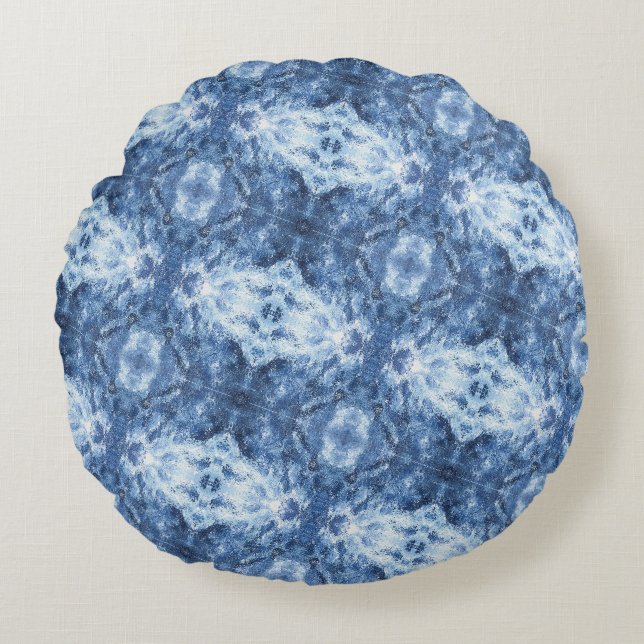 Texture #9 of the work Cherries Round Cushion (Front)