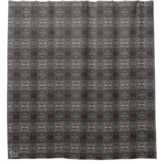 Texture #9 of work The rock Shower Curtain (Front)