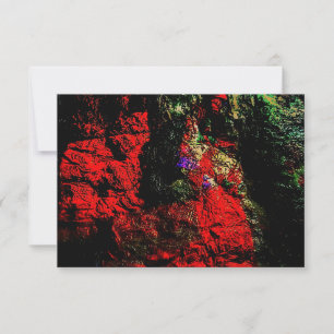 Texture abstract Invitation,Recycle plastic photo Invitation