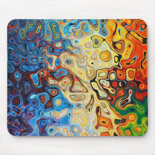 Texture Abstract Mouse Pad (Front)