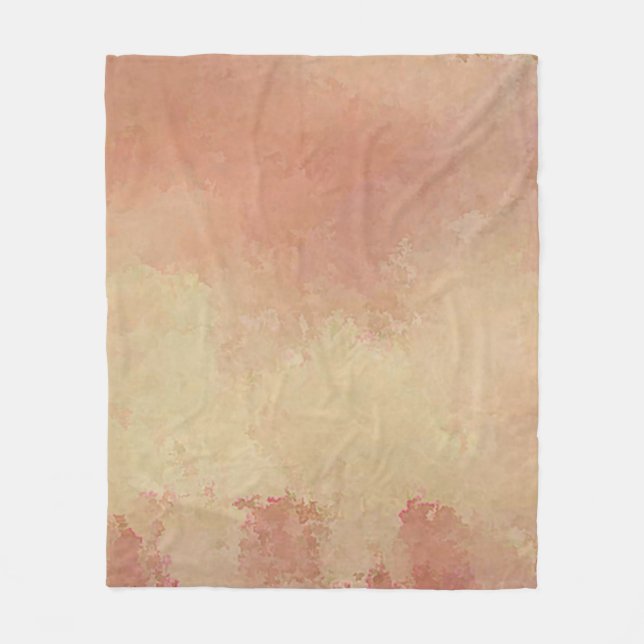 Texture background pattern painting fleece blanket (Front)