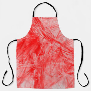 Texture background red cut lines apron