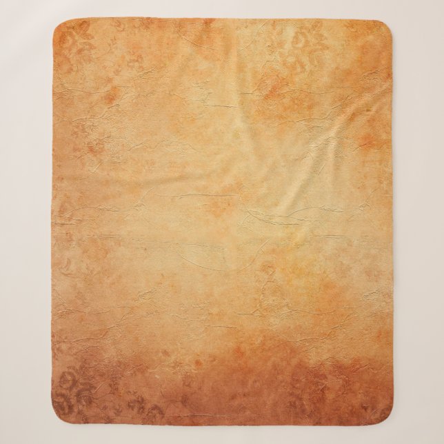 Texture background scapbooking sherpa blanket (Front)