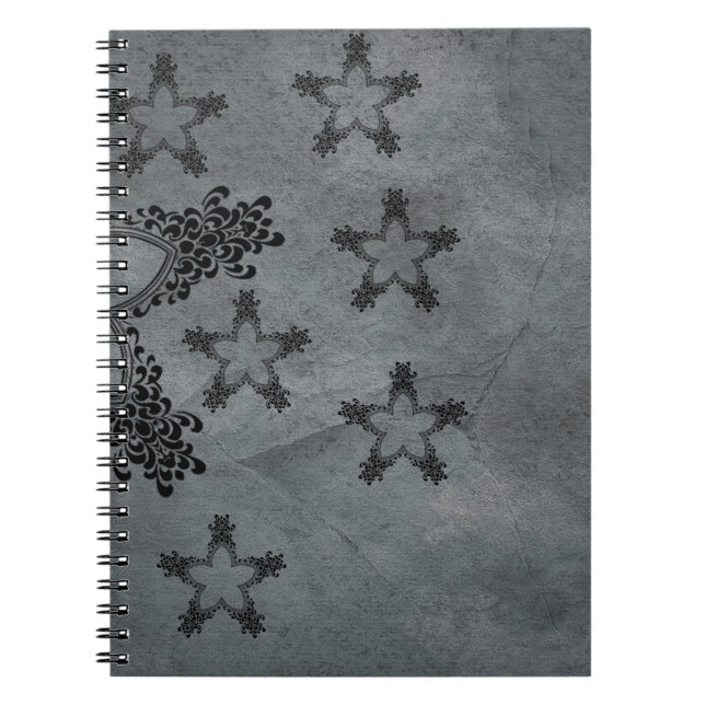 Texture background structure notebook (Front)