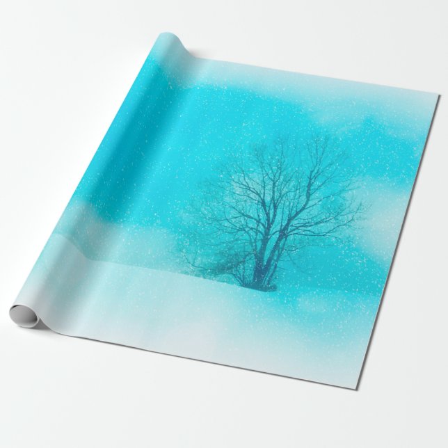 Texture background winter wrapping paper (Unrolled)