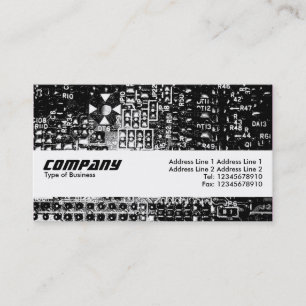 Texture Band - Circuitry Business Card