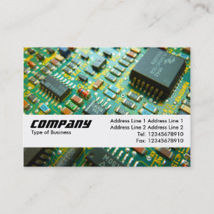 Texture Band - Cirtcuitry Business Card