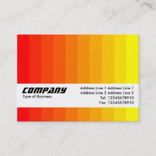 Texture Band - Colour Transition Business Card