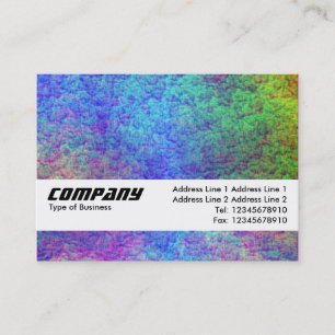 Texture Band - Colourful Seabed II Business Card