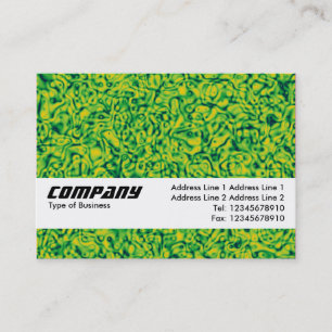 Texture Band - Green Impressionsm Business Card