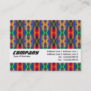 Texture Band - Inter-Galactic Tartan Business Card