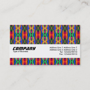 Texture Band - Inter-Galactic Tartan Business Card