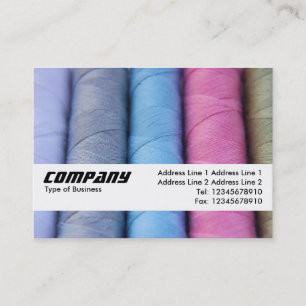 Texture Band - Reels of Cotton Business Card