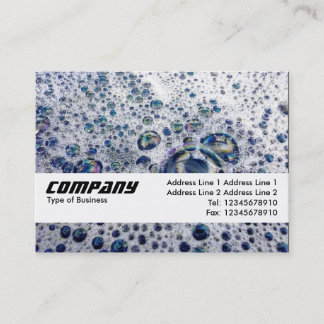Texture Band - Soap Suds Business Card
