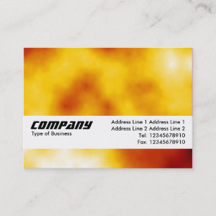 Texture Band - Solar Flare Business Card