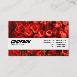 Texture Band - Tulips Business Card