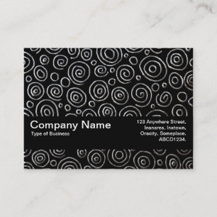 Texture Band V2 - Abstract 181112 - Exotic Metal Business Card