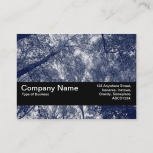 Texture Band V2 - Blue Autumn Business Card