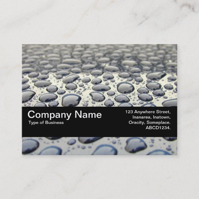 Texture Band V2 - Car Hood Business Card (Front)