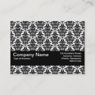 Texture Band V2 - Damask Pattern Business Card