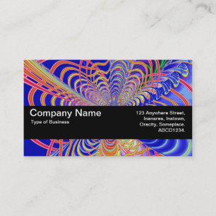 Texture Band V2 - Fractal Abstract 061012d Business Card