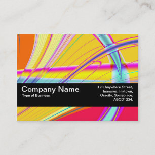 Texture Band V2 - Fractal Abstract 061012e Business Card