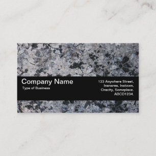 Texture Band V2 - Grunge Flowers Business Card