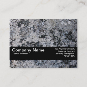 Texture Band V2 - Grunge Flowers Business Card