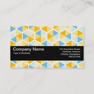 Texture Band V2 - Hexagon pattern 03 Business Card