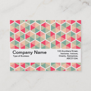Texture Band V2 - Hexagon pattern 04 Business Card