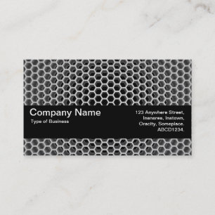 Texture Band V2 - Honeycomb Business Card