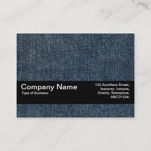 Texture Band V2 - Old Blue Jeans Business Card