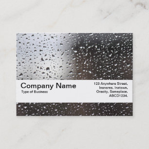 Texture Band V2 - Rain on a Window Business Card