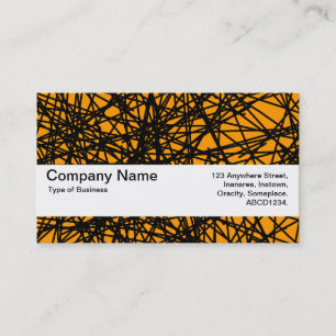 Texture Band V2 - Random Lines Business Card