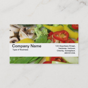 Texture Band V2 - Stir-fry Vegetables 02 Business Card