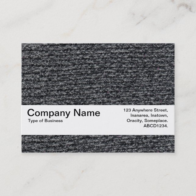 Texture Band V2 - Woolly Jumper 01 Business Card (Front)