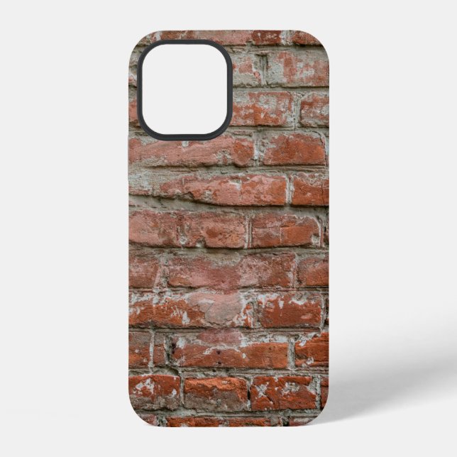 Texture. Brick. Wall. A background with attritions iPhone Case (Back)