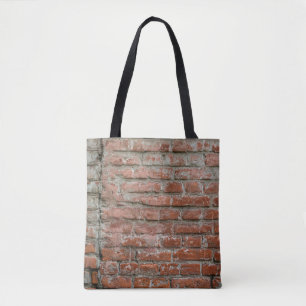 Texture. Brick. Wall. A background with attritions Tote Bag