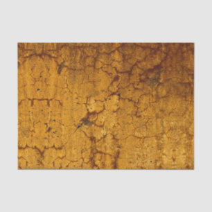 Texture Burnt Orange Vintage Rustic Decoupage Tissue Paper